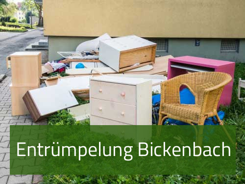 Entrümpelung Bickenbach